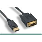 DisplayPort to VGA Cable 10ft DP