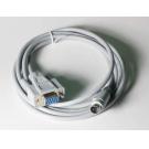 MINI DIN8 M to DB9F 6FT Cable